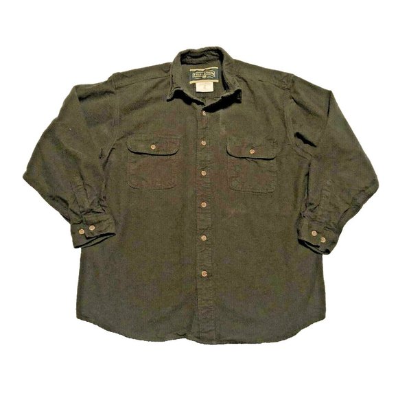 Field & Stream Jackets & Coats Field Stream Green Flannel Shacket